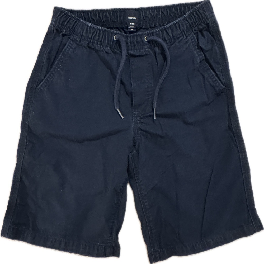 GAP Elastic Waist Dark Blue Kids Shorts Size Medium